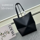 Loewe New Fashion Foldable Leather Handbag Crossbody Bag Size: 25.5x14.5x31.5 CM