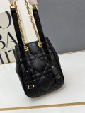 Dior New Fashion Multicarri Sheepskin Chain Backpack Size: 15x19x8.5 CM