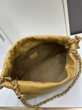 Loewe Fashion Wrinkle Knot Sheepskin Chain Shoulder Bag Crossbody Bag Size: 30 x 10.5 x 20 CM