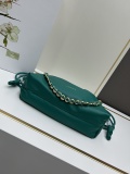 Loewe Fashion Wrinkle Knot Sheepskin Chain Shoulder Bag Crossbody Bag Size: 30 x 10.5 x 20 CM