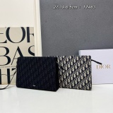 Dior New Classic Logo Jacquard Handbag Storage Bag Size: 27x19x6.5 CM
