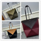 Loewe New Fashion Foldable Leather Handbag Crossbody Bag Size: 25.5x14.5x31.5 CM