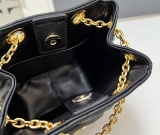 Dior New Fashion Multicarri Sheepskin Chain Backpack Size: 15x19x8.5 CM