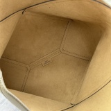 Loewe New Fashion Foldable Leather Handbag Crossbody Bag Size: 25.5x14.5x31.5 CM