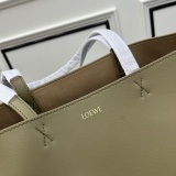 Loewe New Fashion Foldable Leather Handbag Crossbody Bag Size: 25.5x14.5x31.5 CM