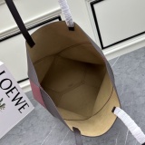 Loewe New Fashion Foldable Leather Handbag Crossbody Bag Size: 25.5x14.5x31.5 CM