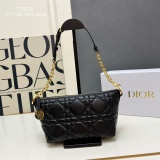 Dior New Classic Logo Printed Chain Hobo Bag Crossbody Bag Size: 22 x 14.5 x 10 CM