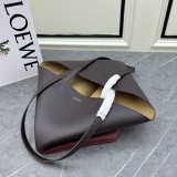 Loewe New Fashion Foldable Leather Handbag Crossbody Bag Size: 25.5x14.5x31.5 CM