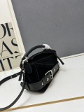 Loewe New Fashion Matte Leather Handbag Crossbody Bag Size: 24x16.5x10.5 CM