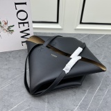 Loewe New Fashion Foldable Leather Handbag Crossbody Bag Size: 25.5x14.5x31.5 CM