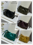 Loewe Fashion Wrinkle Knot Sheepskin Chain Shoulder Bag Crossbody Bag Size: 30 x 10.5 x 20 CM