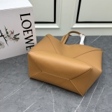Loewe New Fashion Foldable Leather Handbag Crossbody Bag Size: 25.5x14.5x31.5 CM