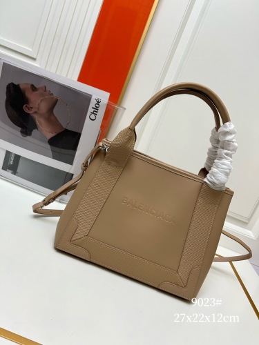 Balenciaga New Fashion Leather Handbag Crossbody Bag Size: 27 x 22 x 12 CM
