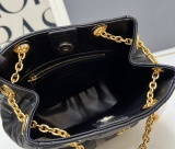 Dior New Classic Lingge Sheepskin Backpack Bucket Bag Size: 20x25 x10.5CM