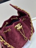 Chanel New Fashion Matte Diamond Grid Handbag Diagonal Cross Bag Size: 26x20x14 CM