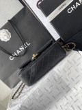 Chanel New Classic Double C Sheepskin Flip Chain Shoulder Bag Size: 14.5x23.5x7 CM