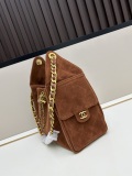 Chanel New Fashion Matte Diamond Grid Handbag Diagonal Cross Bag Size: 26x20x14 CM