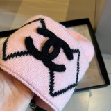 Chanel New Classic Knitted Scarf Hat Set