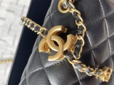Chanel New Classic Double C Sheepskin Flip Chain Shoulder Bag Size: 14.5x23.5x7 CM