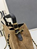 Chanel Classic CC Color Blocked Leather Chain Tote Bag Size: 31x21 CM