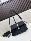 Prada New Classic Triangle Logo Nylon Journalist Bag Diagonal Span Bag