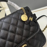 Chanel Retro Academy Style Clover Backpack Size: 20x18 CM