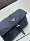 Prada New Classic Triangle Logo Nylon Journalist Bag Diagonal Span Bag