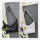 Dior New Classic Retro Oil Wax Leather Shoulder Bag Size: 23x15x10 CM