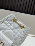 Dior New Classic Lingge Sheepskin Chain Double Shoulder Rich Bucket Backpack Size: 15x19 x8.5 CM