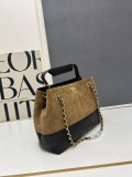 Chanel Classic CC Color Blocked Leather Chain Tote Bag Size: 31x21 CM