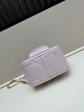 Dior New Classic Lingge Sheepskin Chain Double Shoulder Rich Bucket Backpack Size: 15x19 x8.5 CM