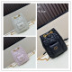 Dior New Classic Lingge Sheepskin Chain Double Shoulder Rich Bucket Backpack Size: 15x19 x8.5 CM