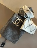 Chanel New Classic Knitted Scarf Hat Set