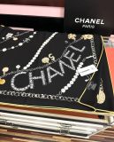 Chanel New Elegant Double Sided Printed Cashmere Square Towel Size: 140 x 140 CM