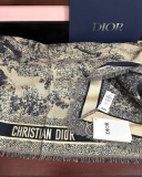Dior Fashion Animal Jungle Printed Cashmere Square Towel Size: 140 x 140 CM