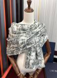 Dior Fashion Double sided Animal Jungle Printed Cashmere Long Scarf Size: 65x 185 CM