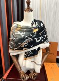 Louis Vuitton Fashion Versatile Printed Cashmere Long Scarf Size: 100 x 200 CM
