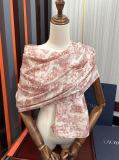 Dior Fashion Double sided Animal Jungle Printed Cashmere Long Scarf Size: 65x 185 CM