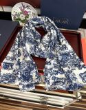 Dior Fashion Double sided Animal Jungle Printed Cashmere Long Scarf Size: 65x 185 CM