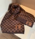 Louis Vuitton Men's Classic Knitted Wool Scarf Hat Set 