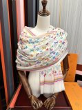 Louis Vuitton New Classic Logo Printed Cashmere Scarf Size: 100x 200 CM