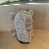 Prada New Fashion Versatile Bear Ear Hat Scarf in One