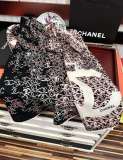 Chanel New Classic Double C Elegant Cashmere Square Towel Size: 140x 140 CM