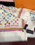 Louis Vuitton New Classic Logo Printed Cashmere Scarf Size: 100x 200 CM