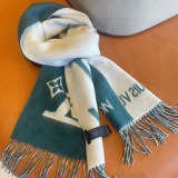 Louis Vuitton New Fashion Color Contrasting Double Sided Wool Scarf Size: 40x 195 CM