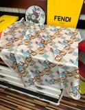 Fendi New Classic Geometric Silk Twill Square Towel Size: 90x 90 CM