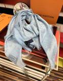 Chanel New Classic Dark Pattern Logo Jacquard Cashmere Square Towel Size: 140x 140 CM