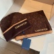 Louis Vuitton Men's Classic Knitted Wool Scarf Hat Set 