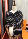Louis Vuitton New Classic Logo Printed Cashmere Scarf Size: 100x 200 CM
