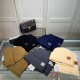 Loewe New Classic Versatile Knitted Scarf Hat Set